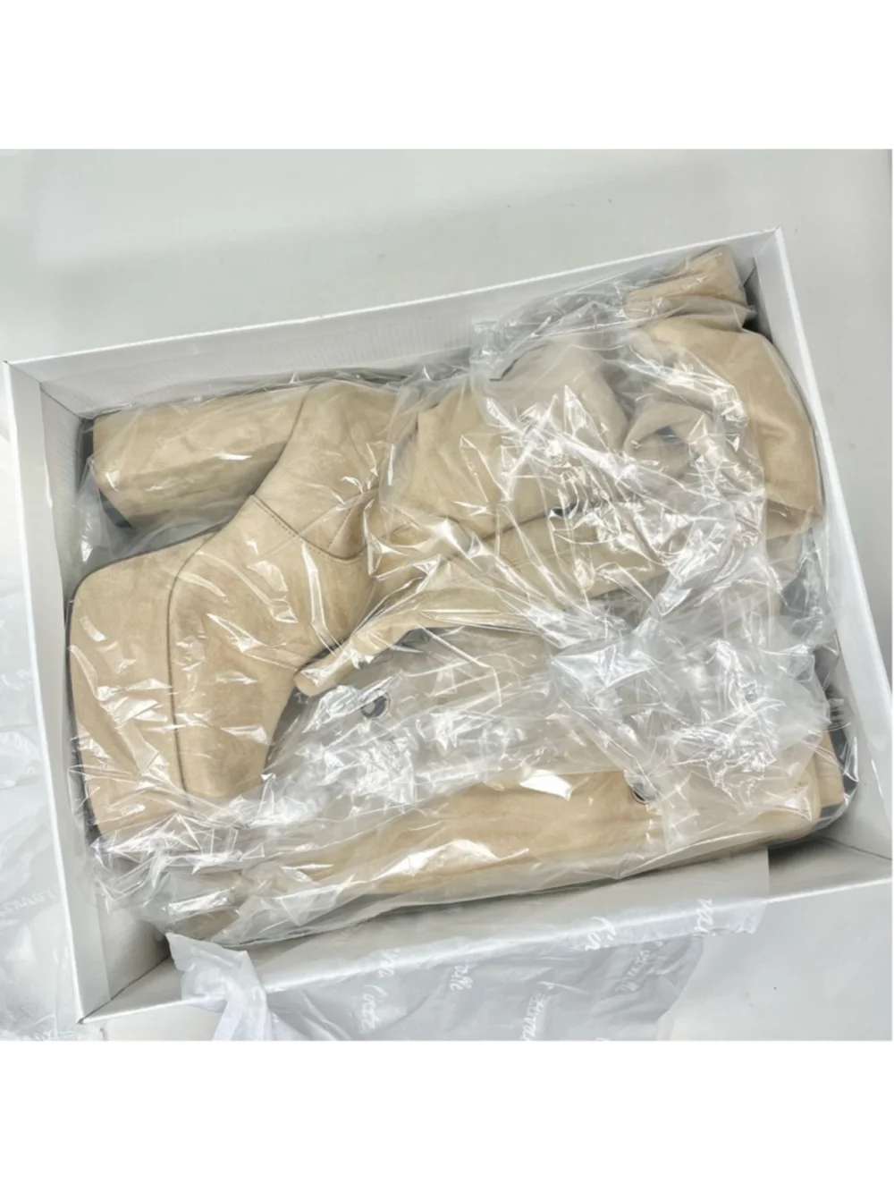 NEW L’Intervalle Azalea Taupe Tan Suede OTK Boots Made in Spain Size 39